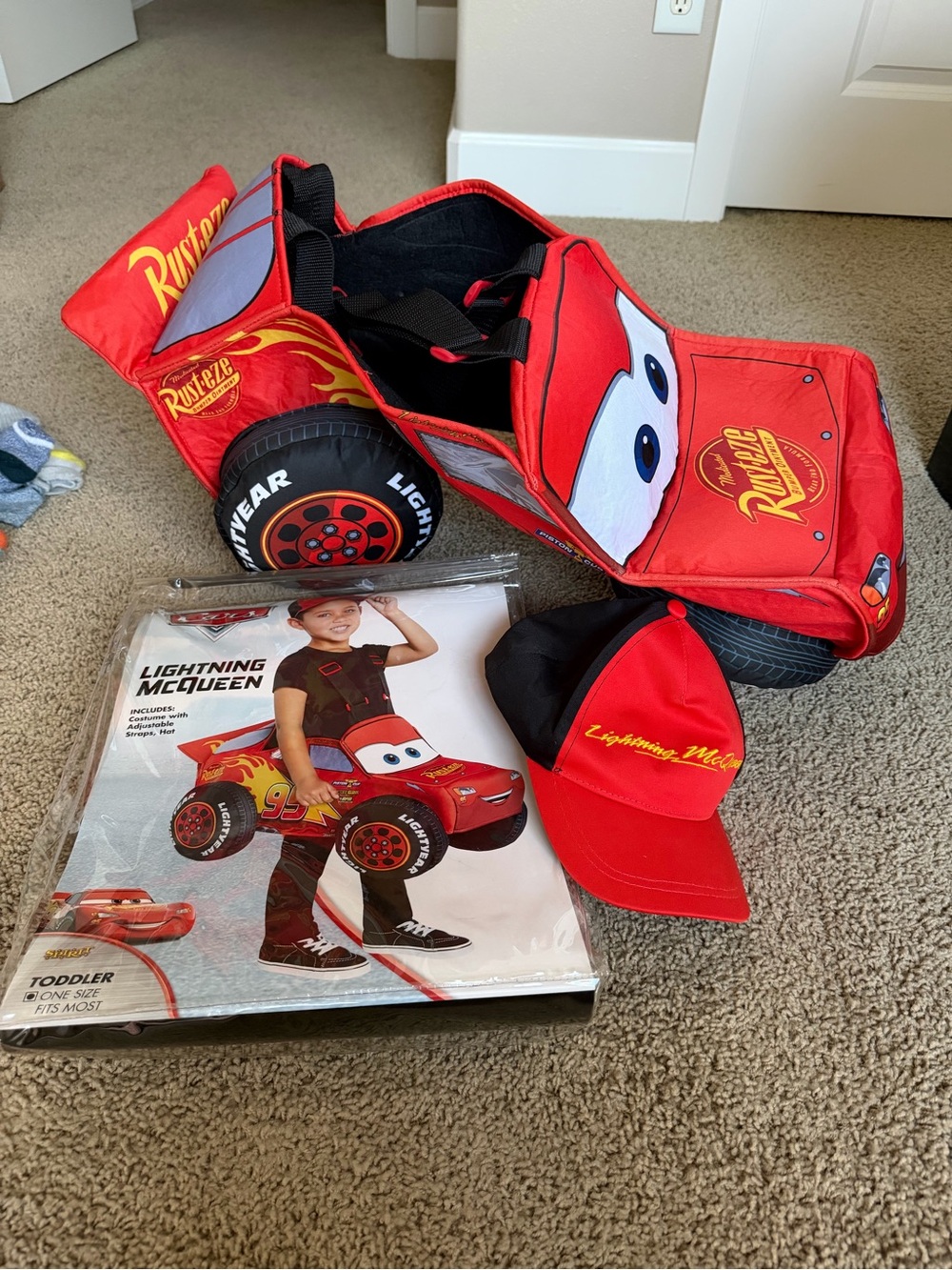 Lightning McQueen Costume for Kids
